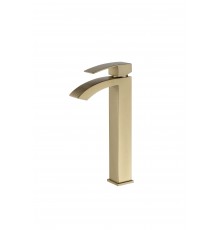 Смеситель для раковины высокий  1565 Gold matt Kern (10шт)