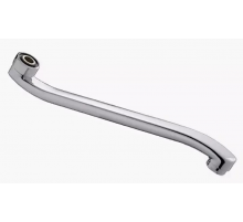 Гусак для ванны  изогн. 25 см Wasser Nova