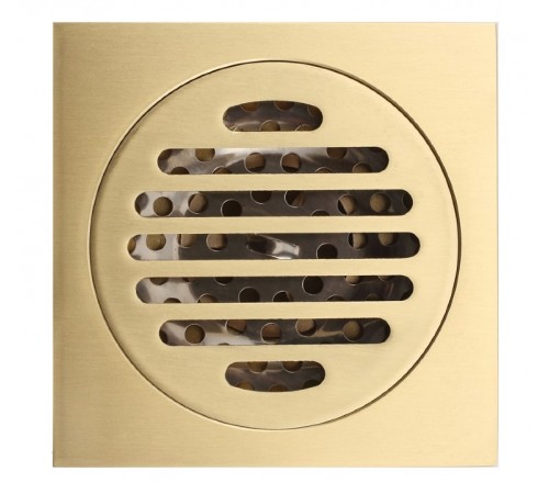 Трап с обратным клапаном Kern 10-10 прям BRONZE