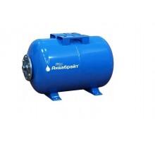Бак ГМ-36 Г  Гидроаккумлятор Аквабрайт  36 л горизонталь.   (синий) на ножках