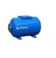 Бак ГМ-50 Г  Гидроаккумлятор Аквабрайт   50 л горизонталь.  (синий) на ножках