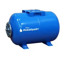 Бак ГМ-100 Г Гидроаккумлятор Аквабрайт 100 л горизонталь. (синий) на ножках