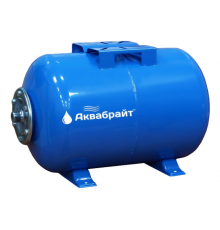 Бак ГМ-100 Г Гидроаккумлятор Аквабрайт 100 л горизонталь. (синий) на ножках
