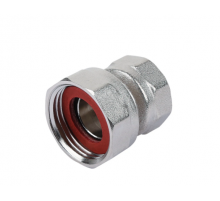 Полусгон с нак. гайкой и вн. резьбой 1/2*3/4TIM (180/5)