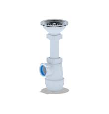 Сифон Ани Грот 3 1/2 х40  без перелива A0150 (30/шт)