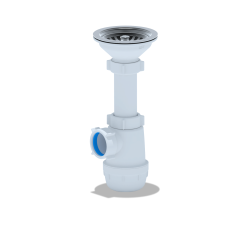 Сифон Ани Грот 3 1/2 х40  без перелива A0150 (30/шт)