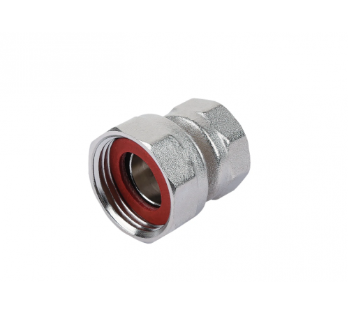 Полусгон с нак. гайкой и вр. резьбой 1/2*3/4 ZEISSLER (150/10) никел. по доступной цене.