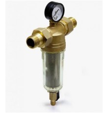 Фильтр с манометром 1" стекло   ТIM (6/шт)