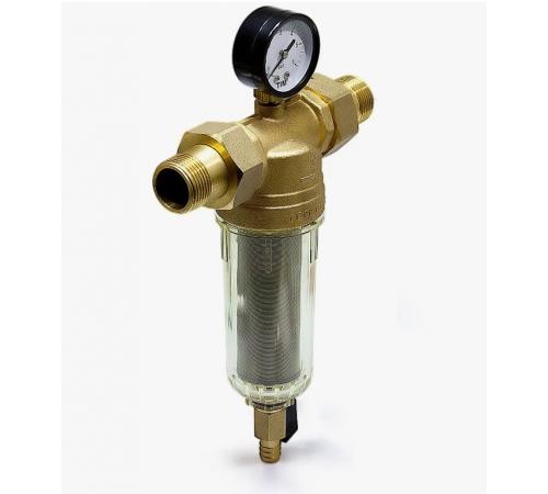 Фильтр с манометром 1" стекло   ТIM (6/шт)