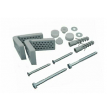 Комплект скрытого крепежа к полу для напольного Унитаза и Биде (80/1) TIM угловой