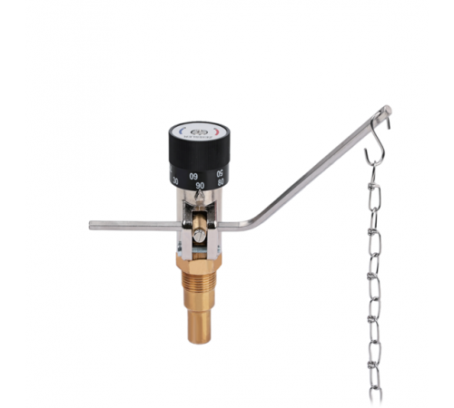 Регулятор тяги для твердотопливного котла 3/4 ZEISSLER (20/1)