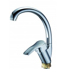 Смеситель для кухни на гайке 40 картридж KAD4-A043  Solone