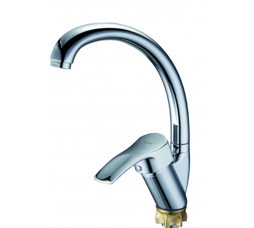 Смеситель для кухни на гайке 40 картридж KAD4-A043  Solone