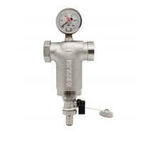Фильтр с манометром  (300 мкм) вр/вр 1" Zeissler (12/1)