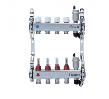 Коллекторный / блок с расх, 6х нереж/стали  1*х3/4 (2/1) ZEISSLER