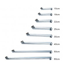 Гусак для ванны  плоский 35 см P350