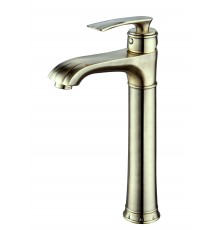 Смеситель для раковины высокий  1560 Bronze Kern (10/шт)