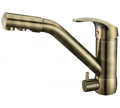 Смеситель для кухни под фильтр низкий 2033 BRONZE Kern