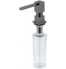 Дозатор для кухни F022 gun  КЕРН ( оруж. металл ) квадрат (25/шт)