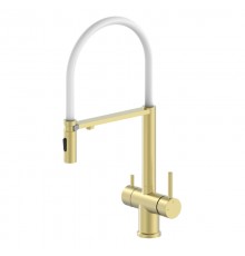Смеситель для кухни под фильтр 2049 mat gold (4/шт)