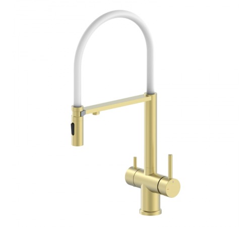 Смеситель для кухни под фильтр 2049 mat gold (4/шт)