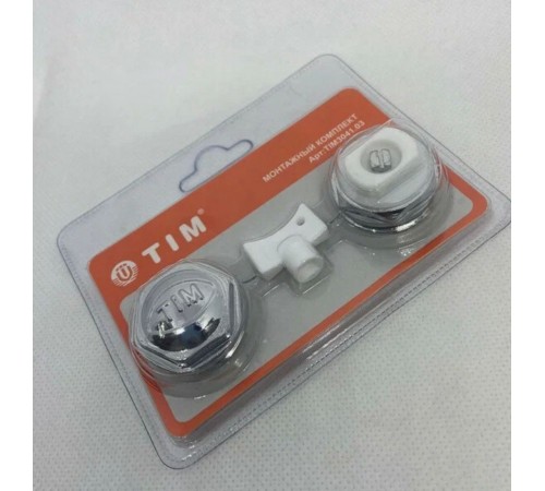 Монтажный комплект для подкл. радиатора 3/4 (возд+ключ маевс.+пробка) TIM(50/1шт)