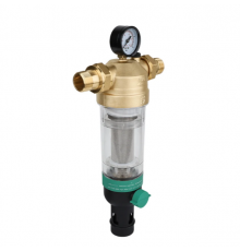 Фильтр мех. с обрат.пром. 1" стекло Тим (6/шт)