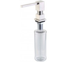 Дозатор для кухни F022  КЕРН Хром квадрат (25/шт)