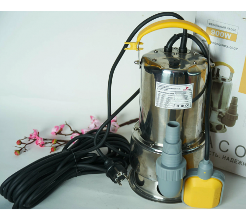 Фекальный насос..1100INOX- 06 GT  с нерж корпус  ТИМ