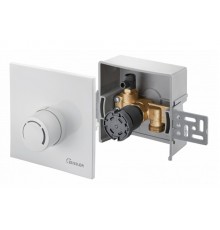 Регулировач. монтажный короб Unibox RTL регул. темп-ры обрат.потока с  вент и термост. 3/4 (8/шт)