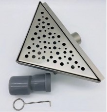 Трап г.вып 20см триугол. гидр+сух. ход Тим(4/1)