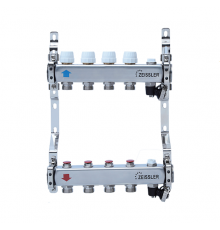 Коллекторный / блок без расход,12х нереж/стали  1*х3/4 (2/1) ZEISSLER