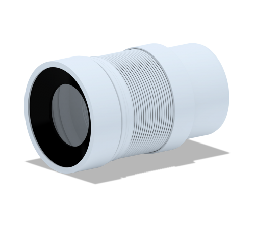 Гофра для унитаза без лепест. АНИ K821 (25/шт)