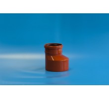 Переход  эксцентрич. 160   х 100 рыжий  (200шт)