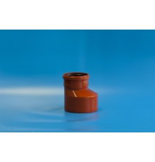 Переход  эксцентрич. 160   х 100 рыжий  (200шт)