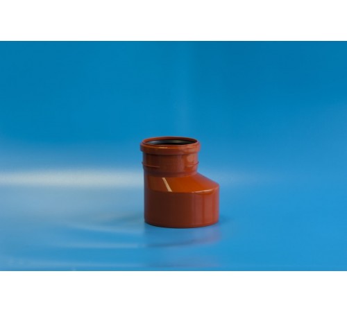 Переход  эксцентрич. 160   х 100 рыжий  (200шт)