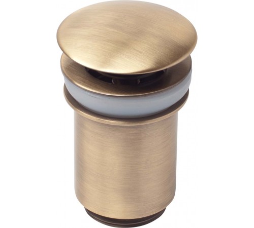 Донный клапан 32 для раковины А 2019-Д BRONZE  больш Kern (50/шт)