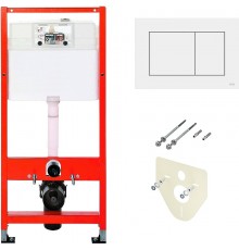 Инсталляция TECE  с Белой  кнопкой