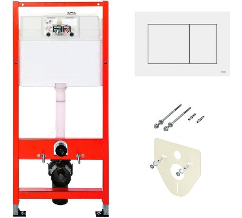 Инсталляция TECE  с Белой  кнопкой