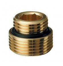 Адаптер (еврониппель) для узла ниж. подкл. н-образ. 1/2 х 3/4 Тим (288/36)