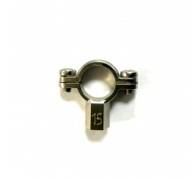 Хомут для фиксации нержавеющей трубы 15 мм (50/10) Лик-Лик