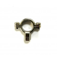 Хомут для фиксации нержавеющей трубы 18 мм (50/10) Лик-Лик