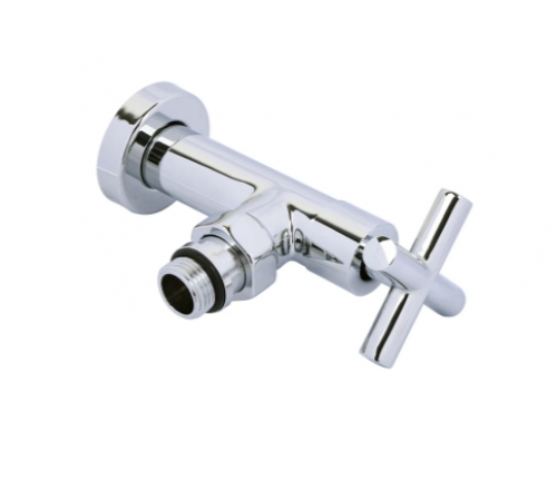 Кран для п/с угл. крест. 1/2ш х 1/2 ш Тим (20/1)