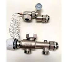 Узел -Насосно- смесительный модуль для систем Напольного отопления (без насоса) ( 8/1 )  ТИМ