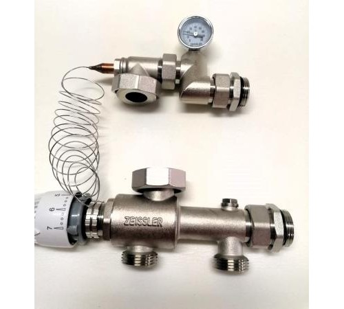 Узел -Насосно- смесительный модуль для систем Напольного отопления (без насоса) ( 8/1 )  ТИМ