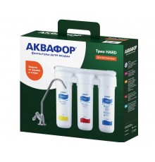 Фильтр Аквафор ТРИО ЛИДЕР умягчающий  (3/шт) (hard)