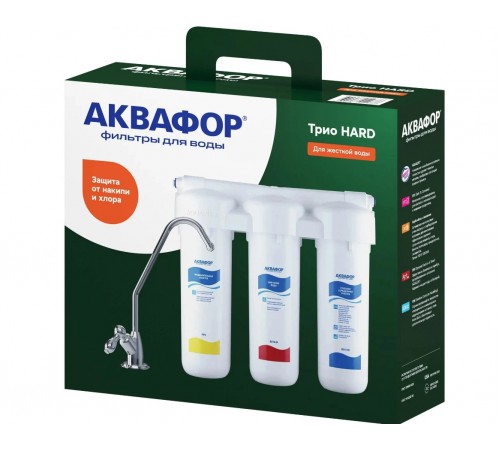 Фильтр Аквафор ТРИО ЛИДЕР умягчающий  (3/шт) (hard) по доступной цене.