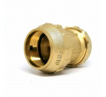 Муфта 32*32  пнд ( ЛАТУНЬ ) (30/2) Zeissler