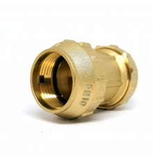 Муфта 32*32  пнд ( ЛАТУНЬ ) (30/2) Zeissler