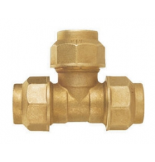 Тройник 32 х32 х32 пнд ( ЛАТУНЬ ) (15/1) Zeissler